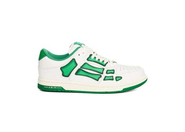 AMIRI Skel Low Top Blanc Vert 