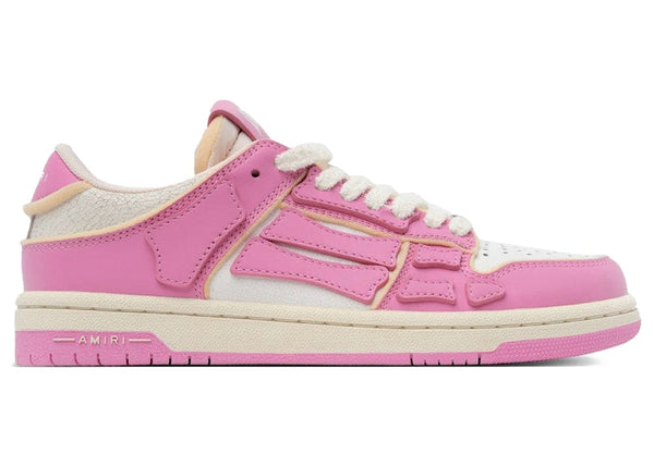 AMIRI Skel Top Low Collegiate Fuchsia Rose Blanc 