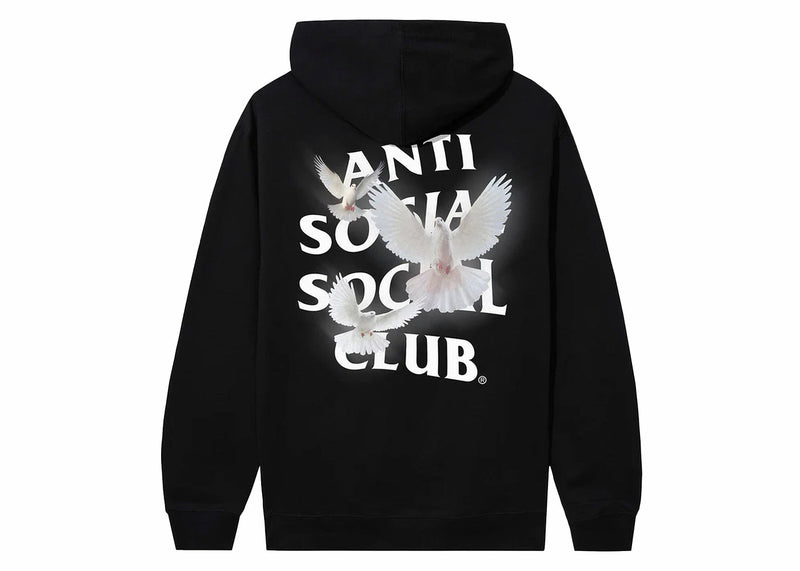 Sweat à capuche noir Anti Social Social Club Appreciate Life 
