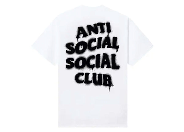 T-shirt blanc « Brûlez-le » du Anti Social Social Club 