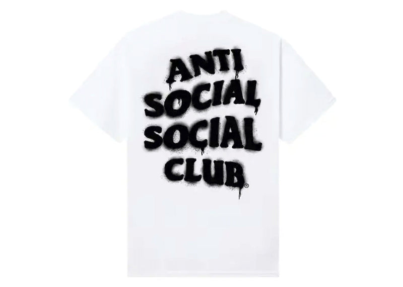T-shirt blanc « Brûlez-le » du Anti Social Social Club 
