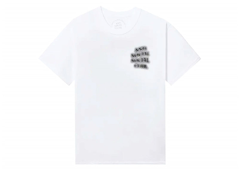 Anti Social Social Club Burnout T-Shirt Weiß 