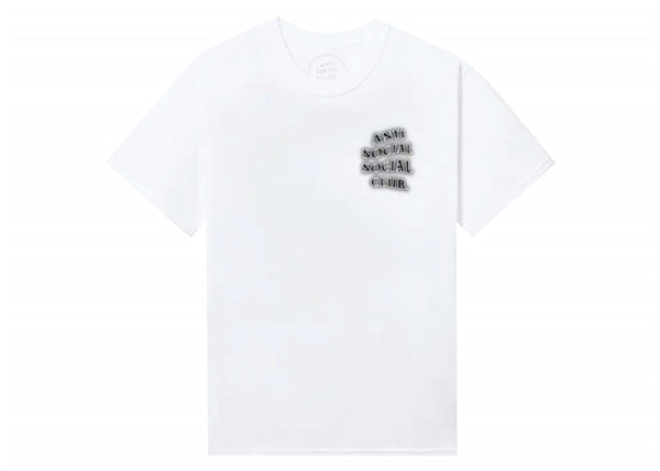 T-shirt Burnout Anti Social Social Club blanc 