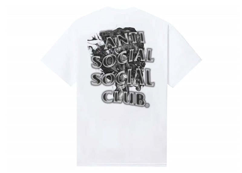 Anti Social Social Club Burnout T-Shirt Weiß 