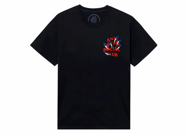 T-shirt Double Dragon Anti Social Club Noir 