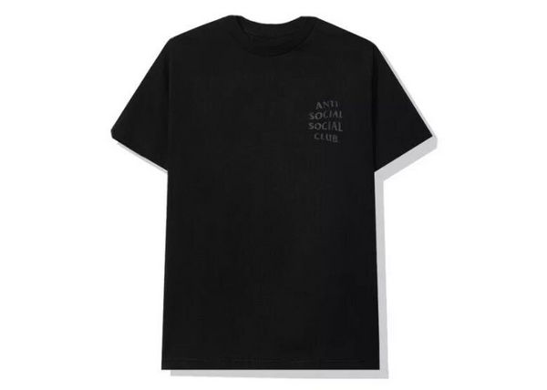 T-shirt noir dramatique Anti Social Social Club