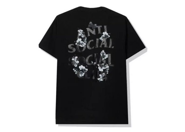 T-shirt noir dramatique Anti Social Social Club