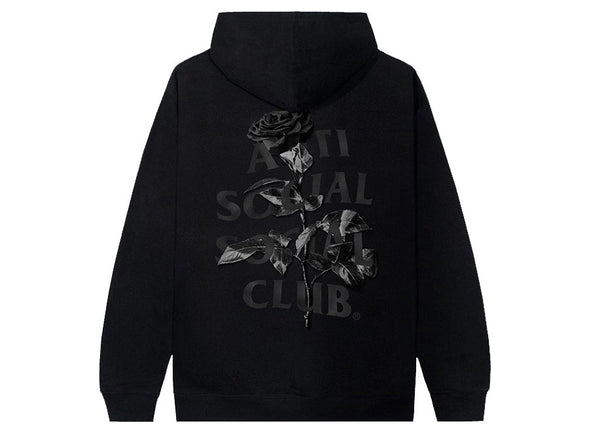 Sweat à capuche noir Hell O Rose Anti Social Social Club