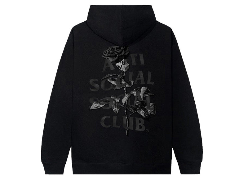 Sweat à capuche noir Hell O Rose Anti Social Social Club