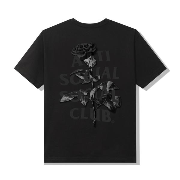 T-shirt noir Hell O Rose du club social antisocial