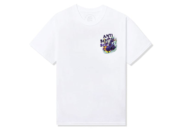 T-shirt à manches courtes Anti Social Social Club blanc