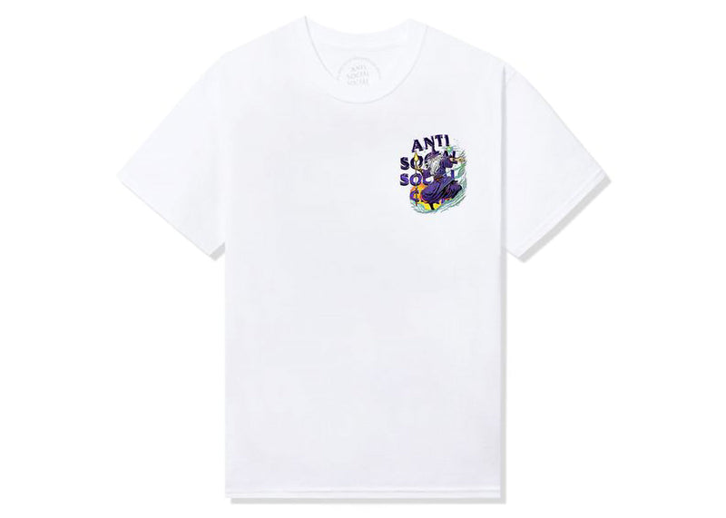 T-shirt à manches courtes Anti Social Social Club blanc