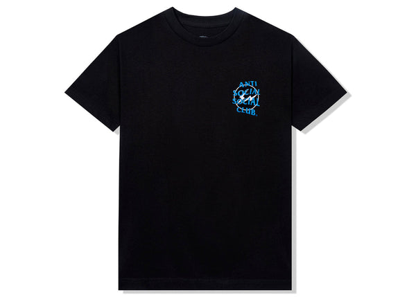 T-shirt Anti Social Social Club x Fragment Precious Petals (AH22) Noir Bleu