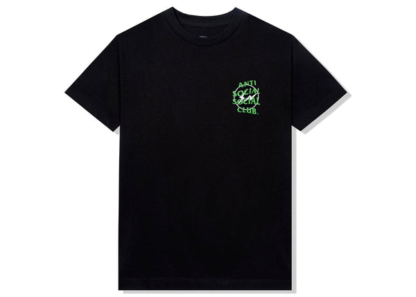 T-shirt Anti Social Social Club x Fragment Precious Petals (AH22) Noir Vert