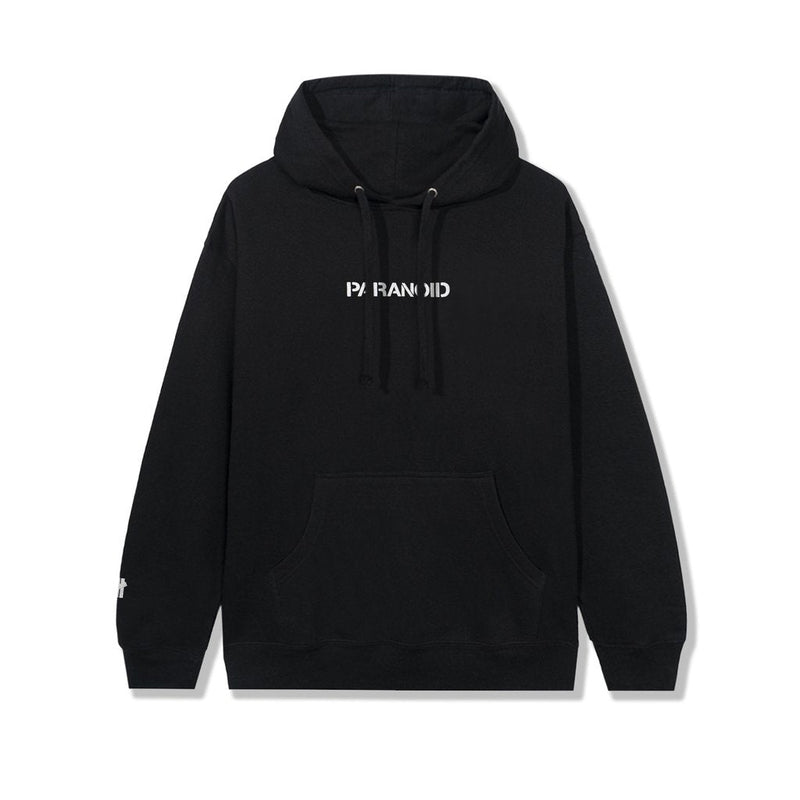 Sweat à capuche noir paranoïaque Anti Social Club x Undefeated