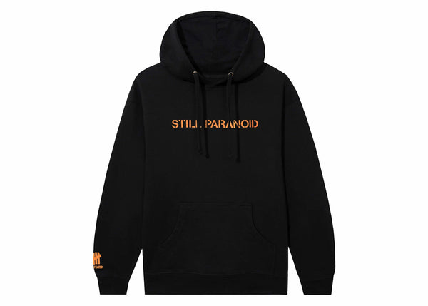 Sweat à capuche noir Anti Social Social Club x Undefeated Still Paranoid 