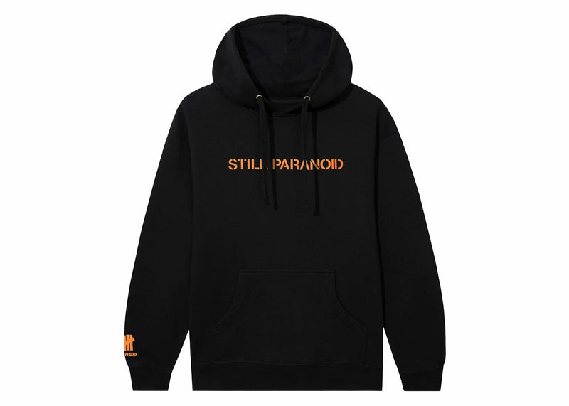Sweat à capuche noir Anti Social Social Club x Undefeated Still Paranoid 