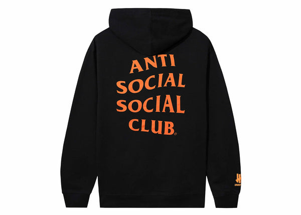 Sweat à capuche noir Anti Social Social Club x Undefeated Still Paranoid 
