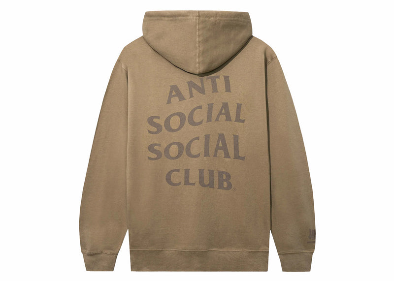 Sweat à capuche Anti Social Social Club x Undefeated Still Paranoid Grès 