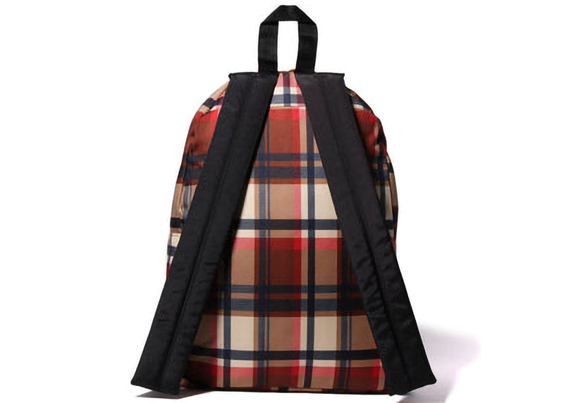 Sac à dos BAPE Check Daypack rouge 