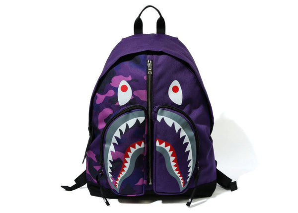 Sac à dos BAPE Color Camo Shark Day violet 