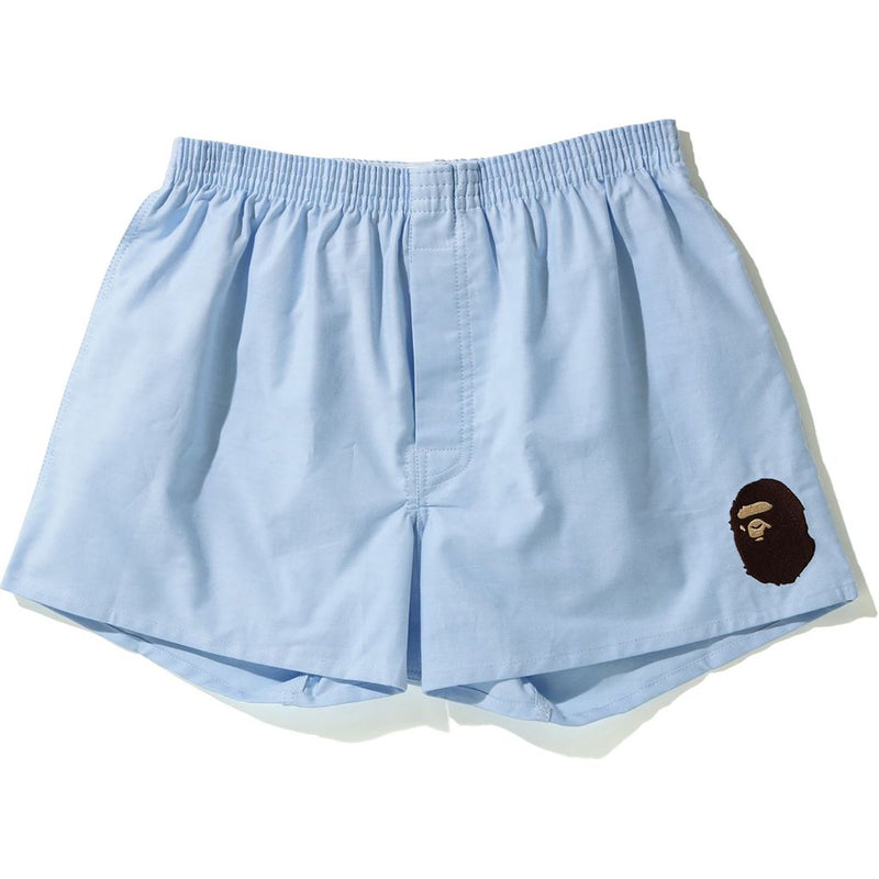 BAPE Oxford Boxershorts Sax 