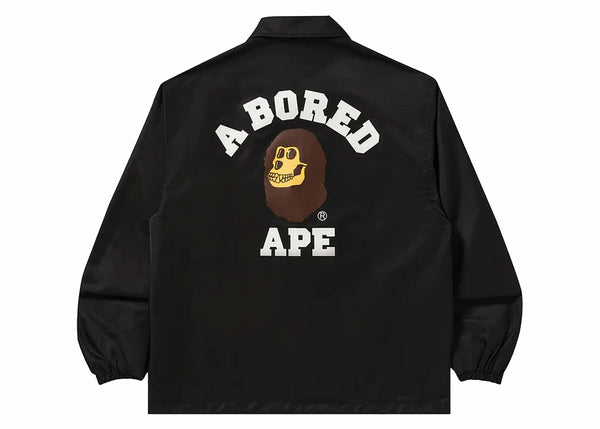 Veste d'entraîneur BAPE x BAYC noire 