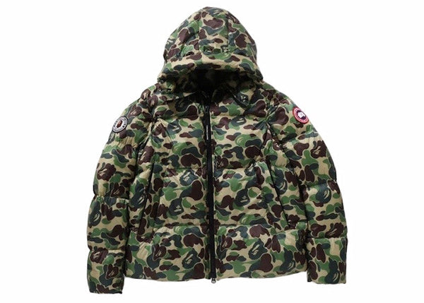 Doudoune Crofton BAPE x Canada Goose Vert 