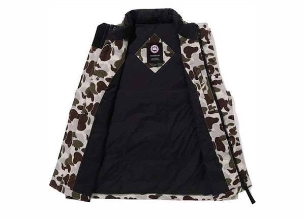 Gilet Freestyle BAPE x Canada Goose Gris
