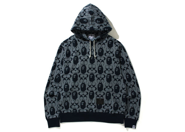 Sweat à capuche BAPE x Coach bleu marine 