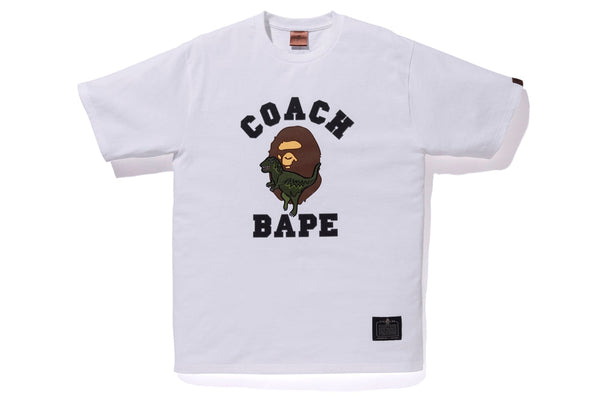 T-shirt BAPE x Coach Rexy blanc 