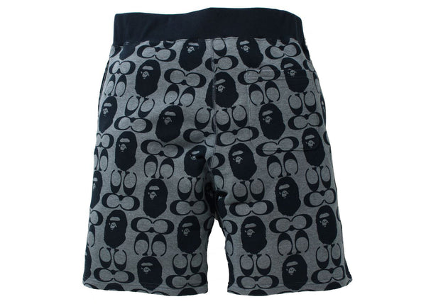 Short de survêtement BAPE x Coach bleu marine