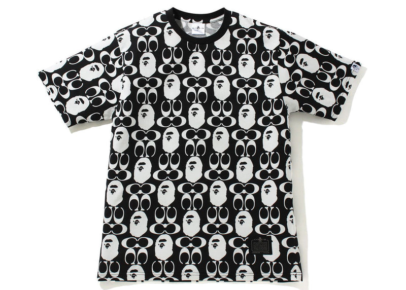 T-shirt BAPE x Coach noir 