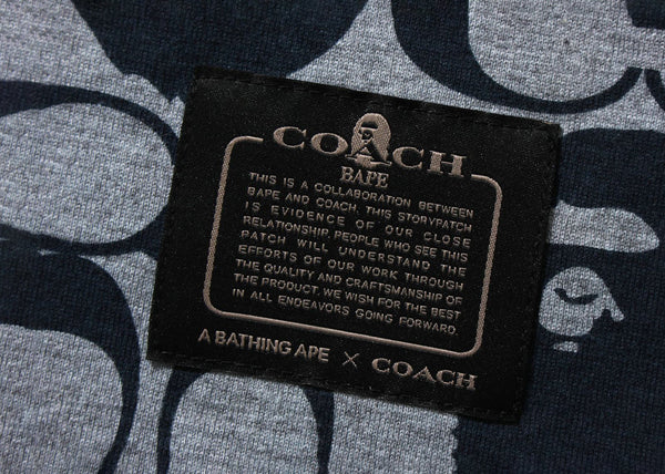 T-shirt BAPE x Coach bleu marine 