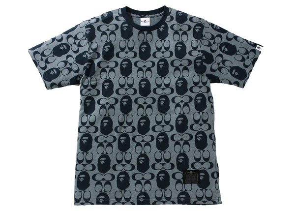 T-shirt BAPE x Coach bleu marine 