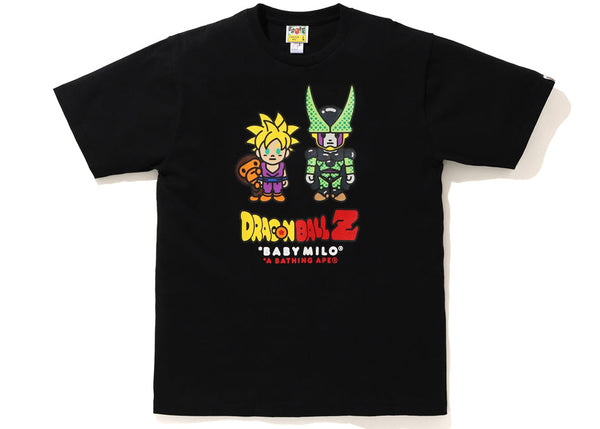T-shirt BAPE x Dragon Ball Z Baby Milo Son Gohan et Cell Noir