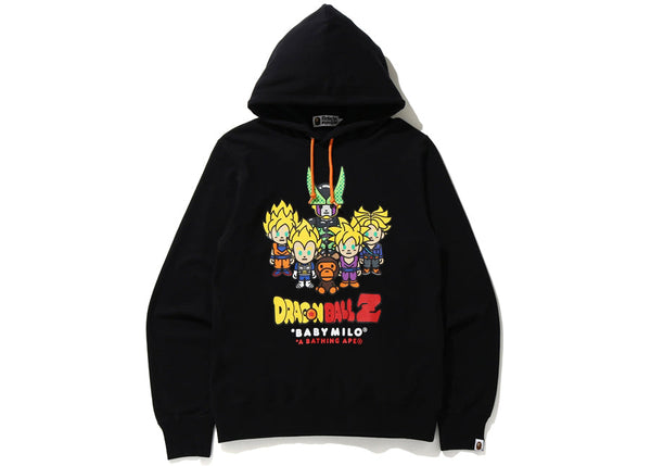 Sweat à capuche BAPE x Dragon Ball Z Baby Milo Super Saiyan &amp; Cell Noir