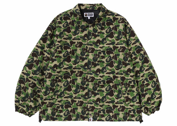 Veste d'entraîneur camouflage ABC BAPE x OVO verte 