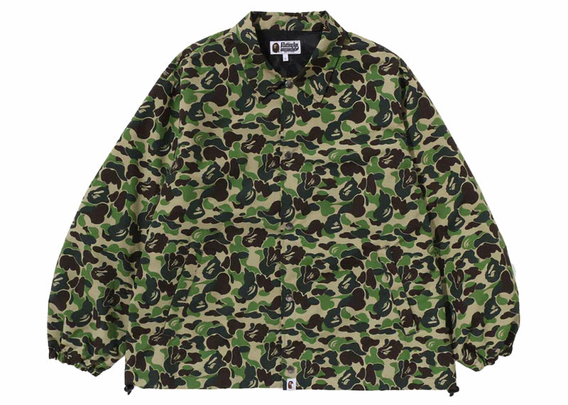 Veste d'entraîneur camouflage ABC BAPE x OVO verte 