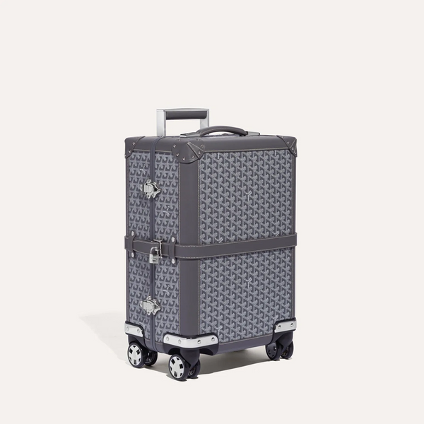 Valise trolley Goyard Bourget PM Gris