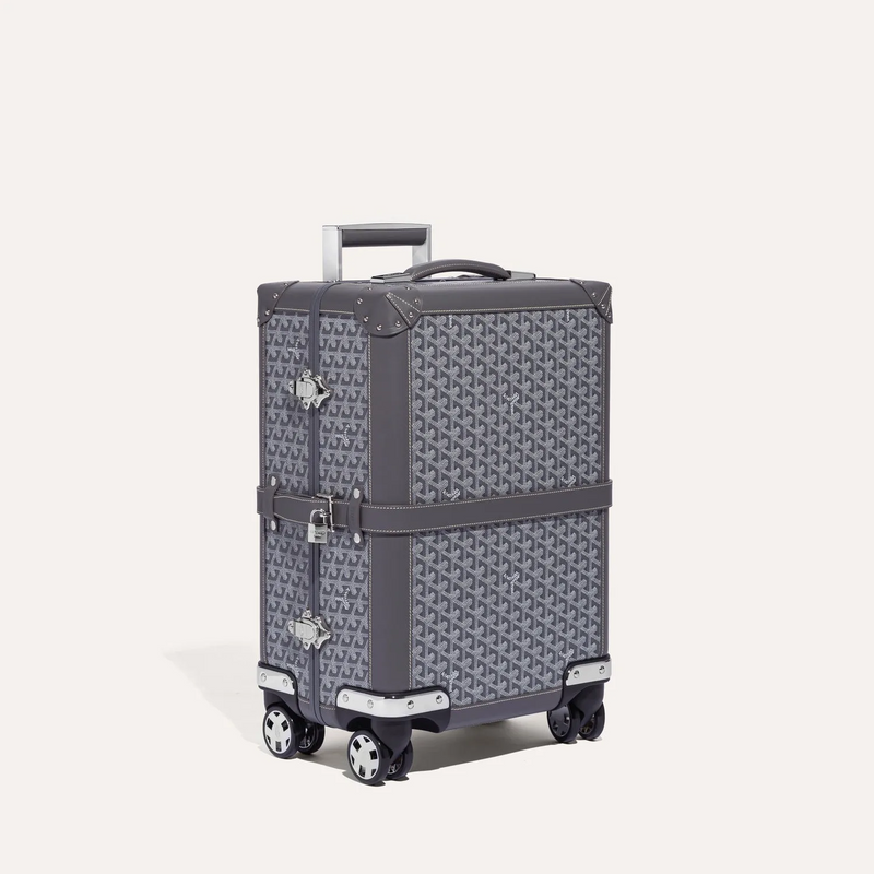 Valise trolley Goyard Bourget PM Gris