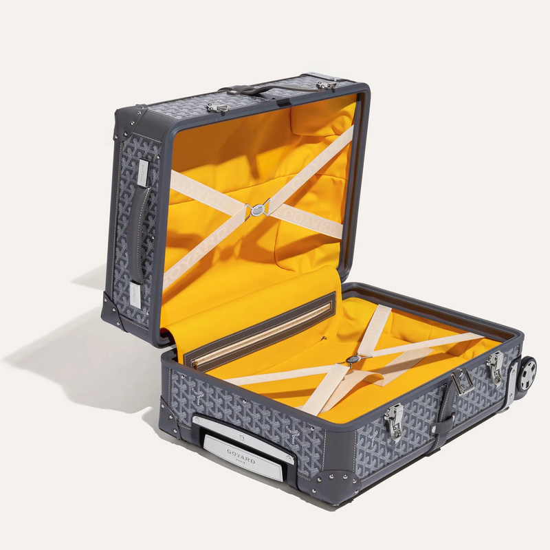 Valise trolley Goyard Bourget PM Gris