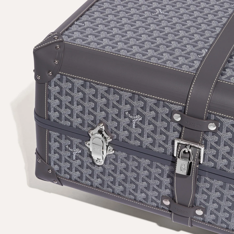 Valise trolley Goyard Bourget PM Gris