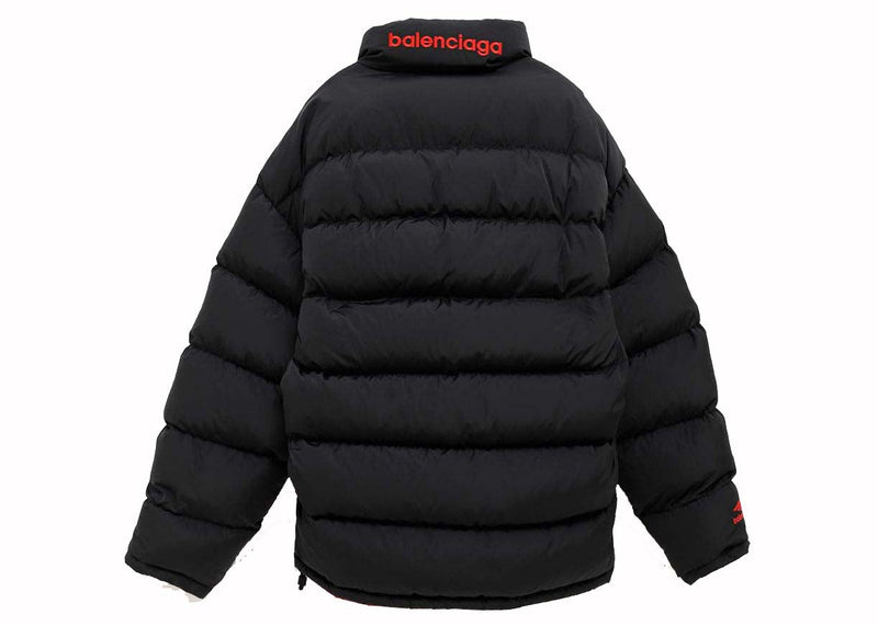 Doudoune Balenciaga Cocoon Kick Noir/Rouge