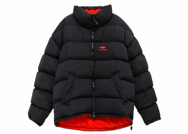 Doudoune Balenciaga Cocoon Kick Noir/Rouge