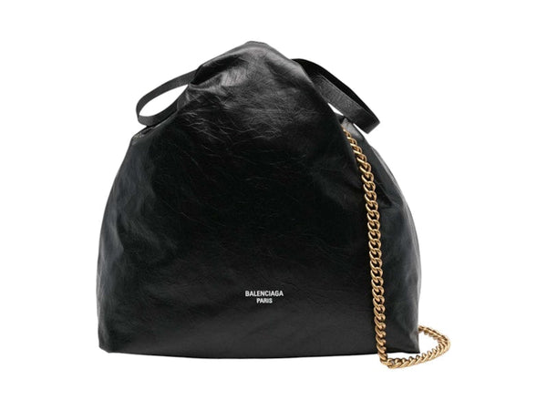Sac fourre-tout Balenciaga Crush noir