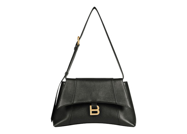 Petit sac à bandoulière Balenciaga Downtown Noir