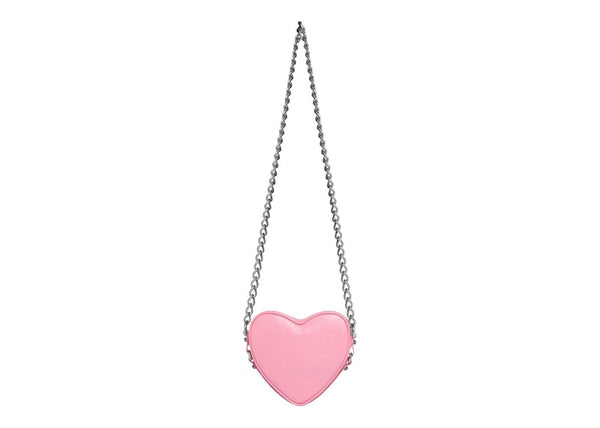 Mini sac Balenciaga Le Cagole Heart Rose