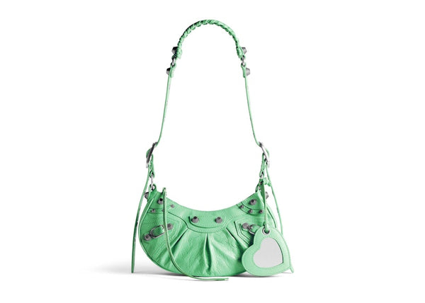 Sac à bandoulière Balenciaga Le Cagole XS Vert clair