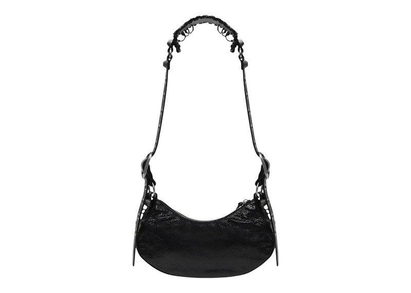 Balenciaga Le Cagole XS Shoulder Bag With Piercing Black